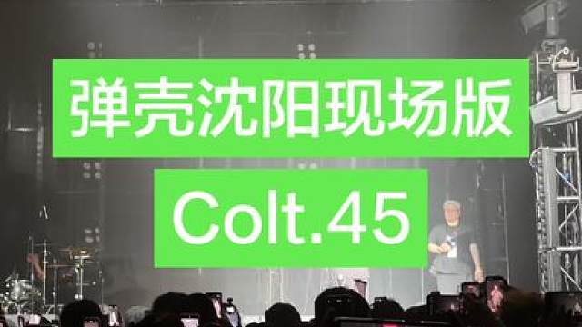 弹壳沈阳现场版colt.45
