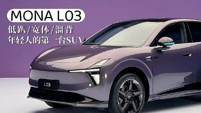年轻人的第一台SUV首选MONAL03
“低趴，宽体，溜背”，超大1600升后备箱，还有年轻人都喜欢