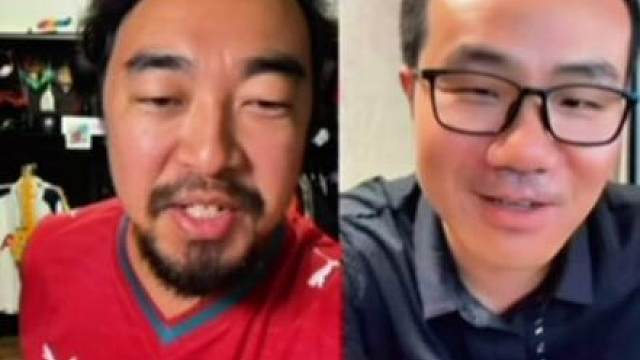 峰哥面签通过 和徐静雨罕见连麦 见面开始两人就互相拷打