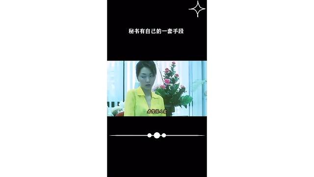秘书有自己的一套手段