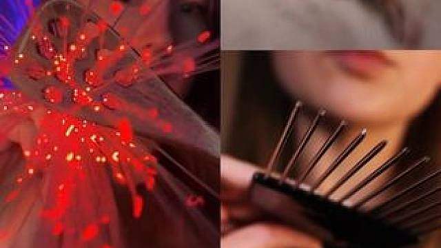 视觉助眠合集 - 看起来像3D效果的ASMR· 能真切感受到的护肤ASMR·沉浸式梳头 & 顺序 M