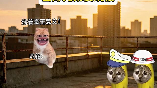 当好兄弟要跳楼#猫me