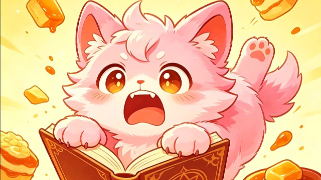 尖叫粉皮猫