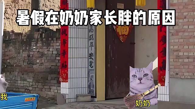 暑假奶奶家生活现状 #暑假