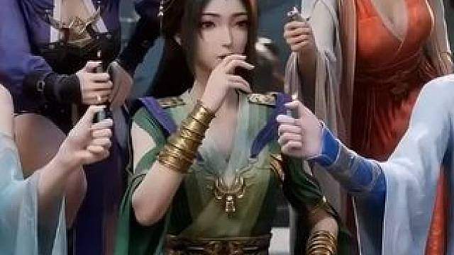 我宣布，柳玉正式成为极阴岛四代目（动作：