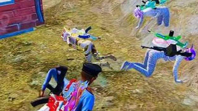 被满编队包围新一使用一颗手雷力挽狂澜！近战神器P90在手多次一穿四惊呆全场！