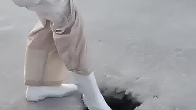 你不怕掉下去吗！