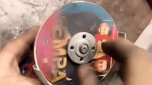 角磨机还能放碟片？