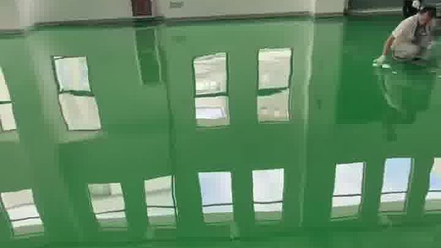无溶剂自流平面漆