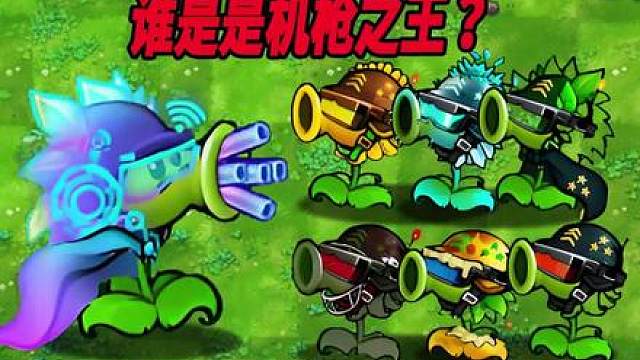 植物小表弟玩杂交版：谁是机枪之王？