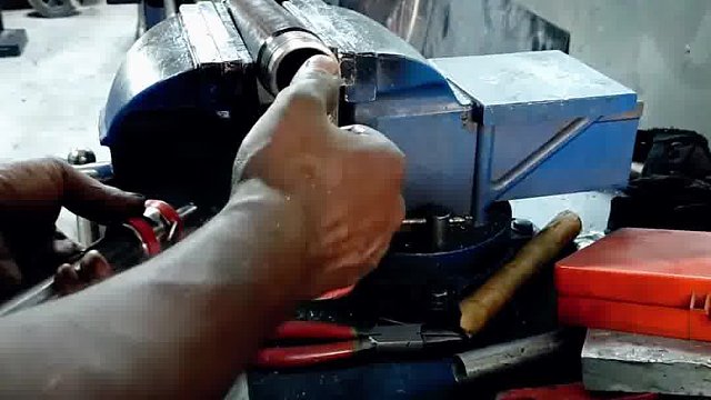 液压缸活塞密封件更换 #液压系统  #气缸  #油封  #安装方式 #技术活