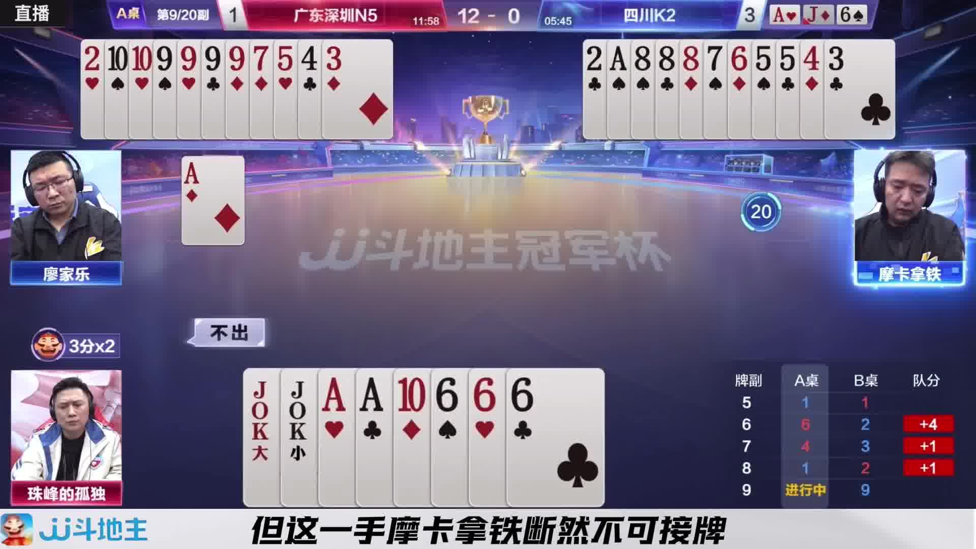 这副牌俩农民配合的真是太好了