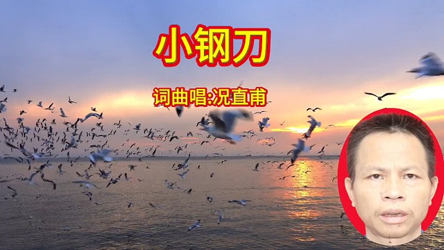 歌名:小钢刀     词曲唱:况直甫