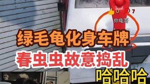 绿毛龟化身车牌，春虫虫来捣乱 明凯德华一剑影等众大主播联动玩躲猫猫，绿毛龟化身车牌骗过所有人，春虫虫