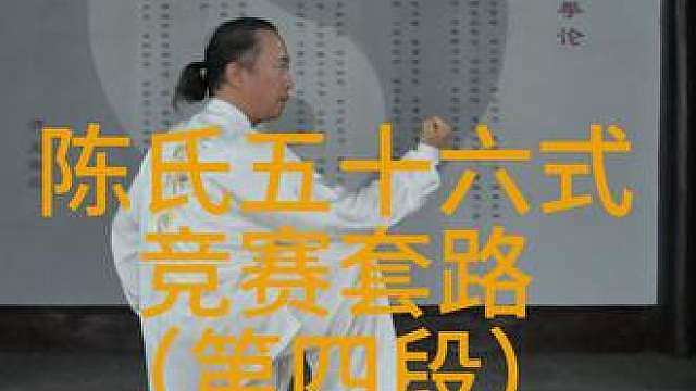陈氏五十六式竞赛套路（第四段）