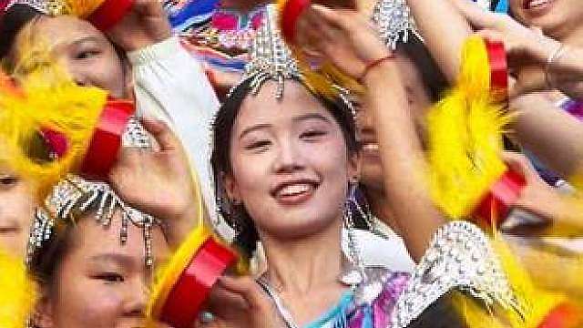 红河拉歌队的表演，太精彩了！