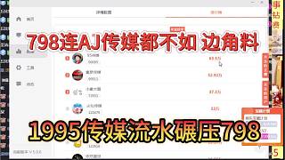 798連AJ傳媒都不如邊角料，1995流水碾壓798
