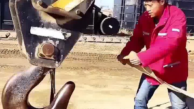 吊车挂钩技巧