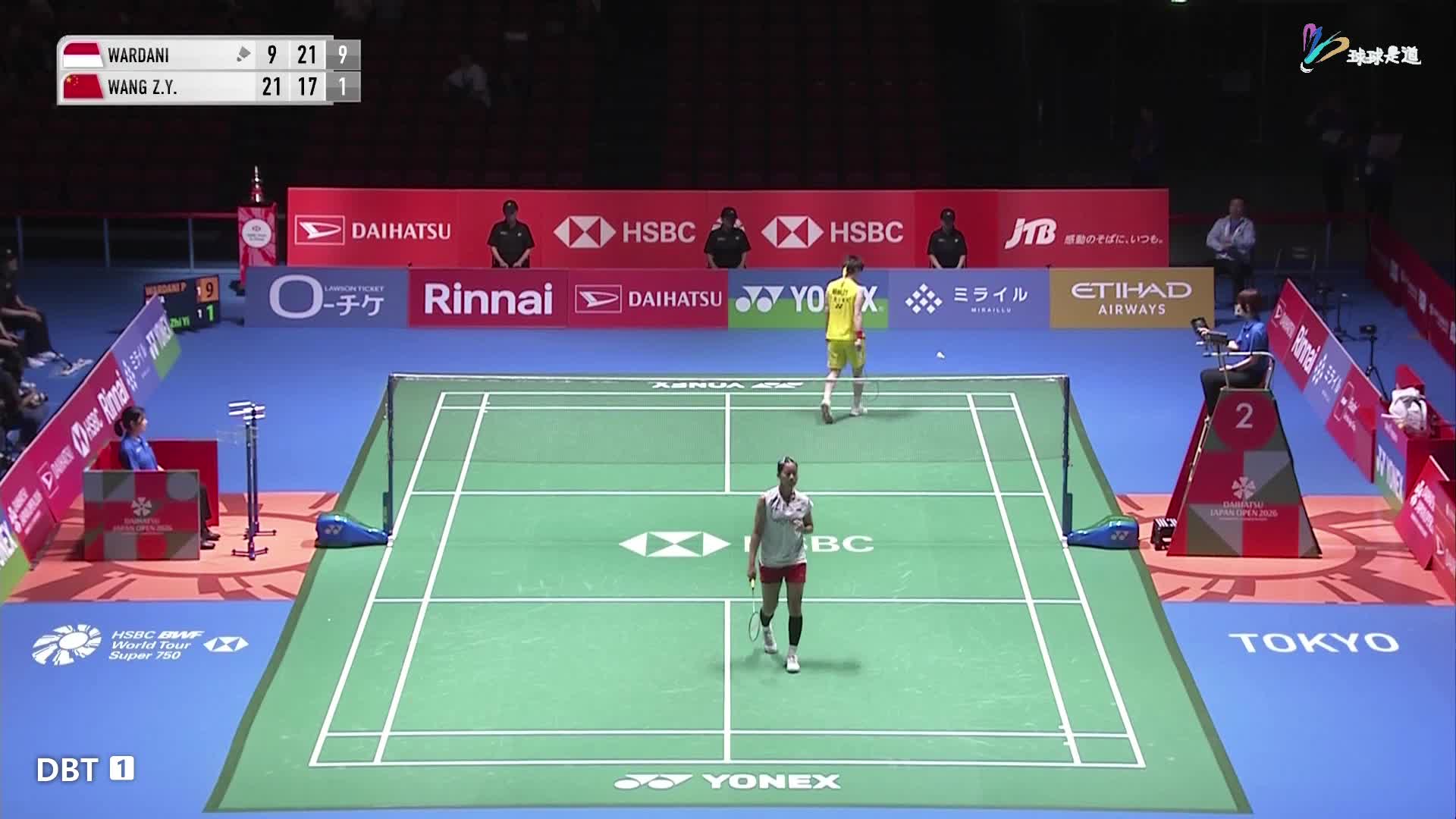 瓦尔达尼vs王祉怡日本公开赛-球球是道