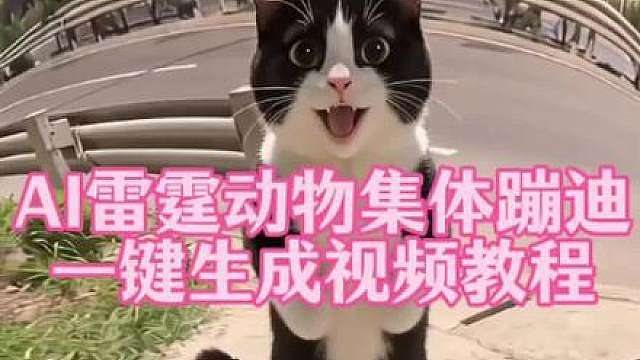 雷霆动物集体蹦迪特效教程雷霆动物集体蹦迪太魔性了Ai雷霆动物教程Ai舞蹈特效怎么拍Ai集体蹦迪特效Ai雷霆动物动作Ai雷霆气泡音Ai雷霆动物集体蹦迪原视频Ai雷霆动物集体蹦迪ai指令