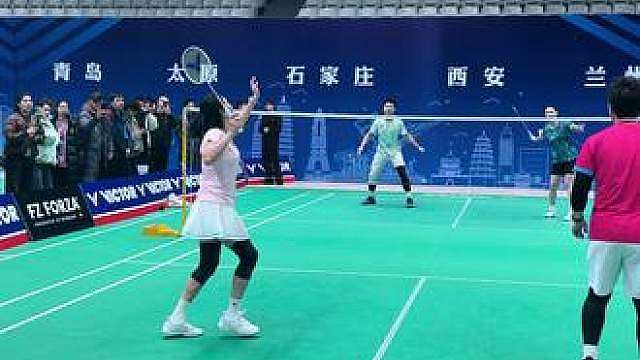 就这几拍已经是无数羽球人的一辈子 无敌的一致性