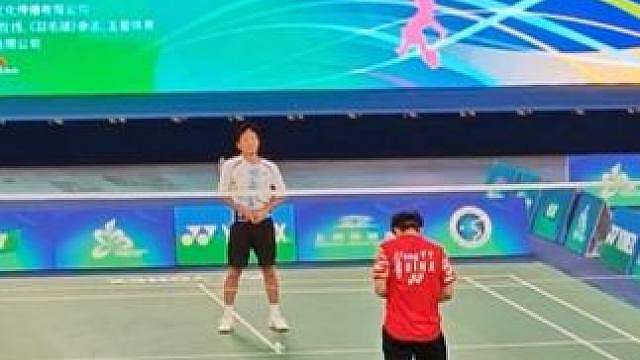 桃田贤斗vs叶舟洋 2026上海公开赛 “世纪双系”桃田贤斗叶舟洋同步系裤腰带，互相施法