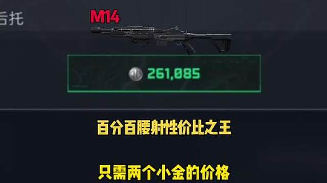 百分百腰射性价比之王M14他来了