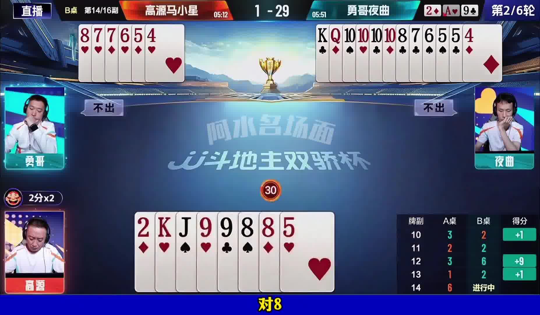 这牌打的真好