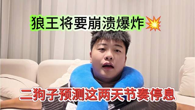 二狗子声称节奏停息，狼王将要崩溃爆炸