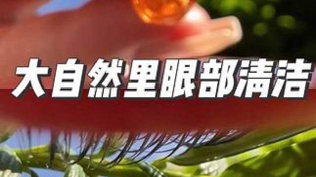 Monka长视频 - 在大自然里眼部清洁 (无人声) 24min