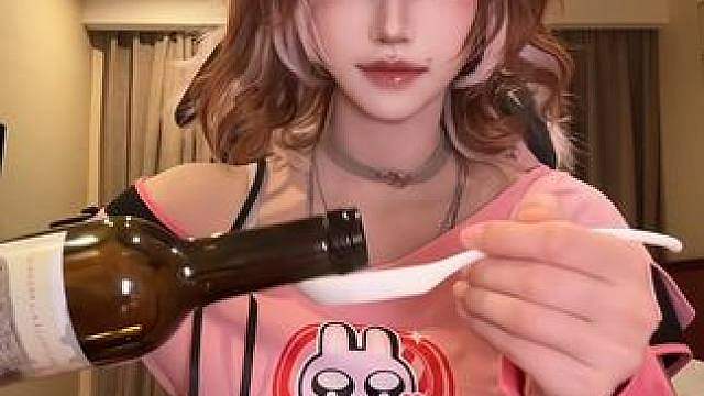 我发现用酒精给嘴巴消毒会很舒服