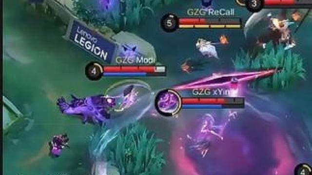 Recall双杀击溃对手
GZG开局一换四赢团