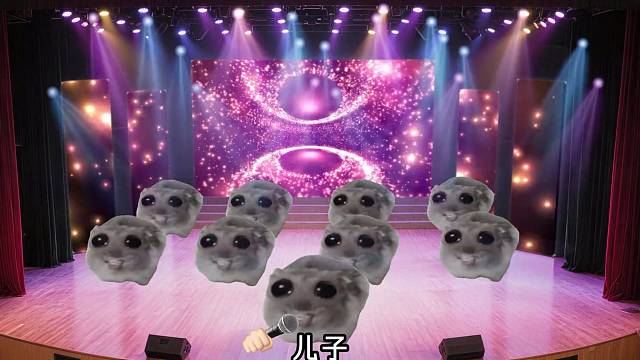当老爸作为家长观看校园文艺汇演……#谁是谁的例外