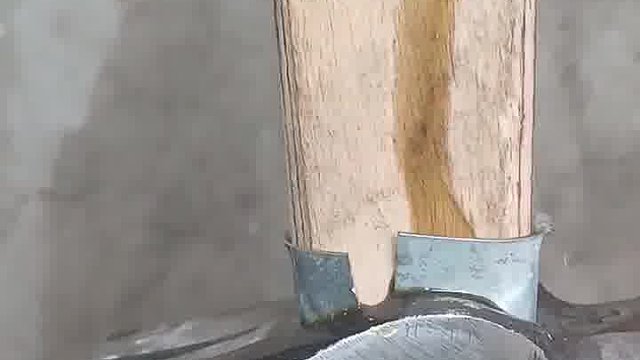 钉锤子，压缩木是真硬