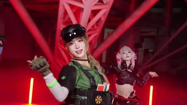 三角洲女团夯爆了！Who is she！谁是你的队友！