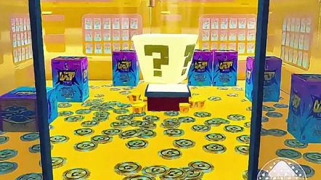 蛋仔派对：盲盒店爆金币了？洒满整个蛋仔岛，快来捡呀