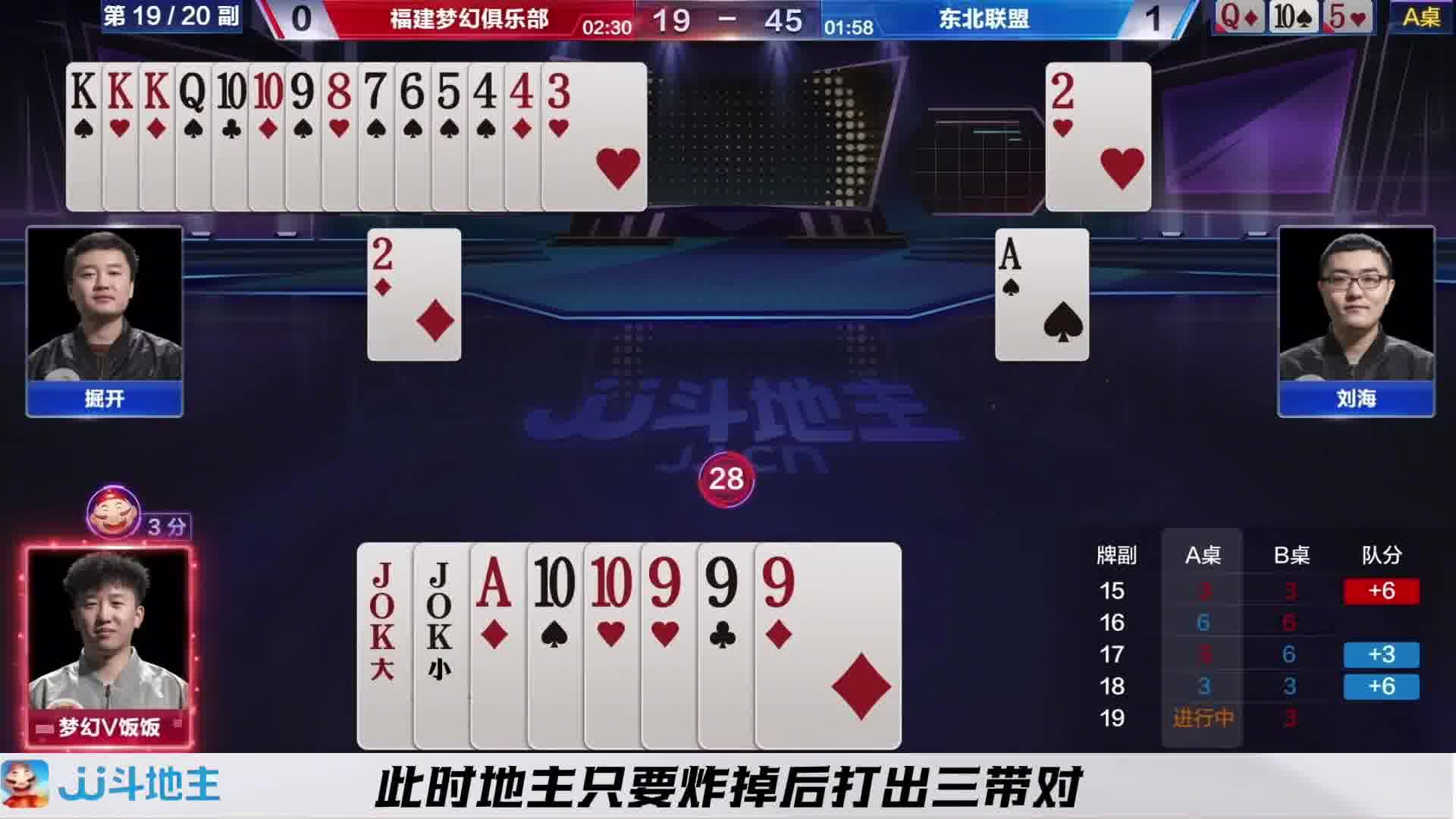 你们认为地主这牌到底能不能赢