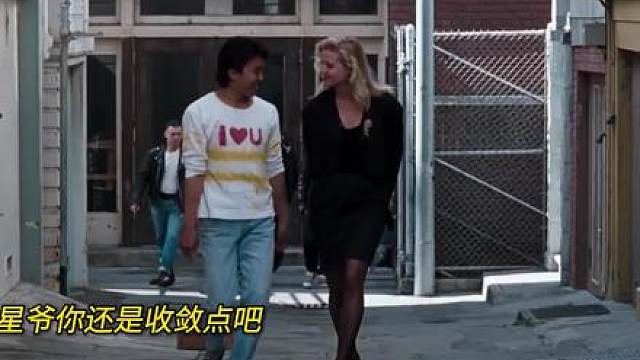 47.《龙在天涯》早年港片真功夫！李连杰手持扫把单挑一群混混。