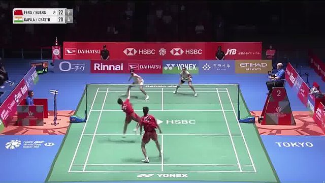 冯彦哲/黄东萍快慢节奏同步切换 打乱对手轮转节奏