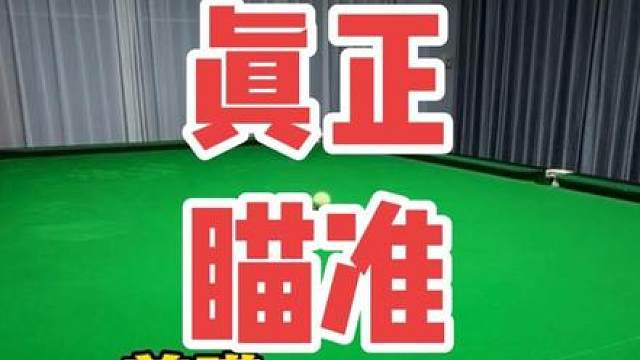 前停瞄准，后停也要瞄准，这样才是真的准！