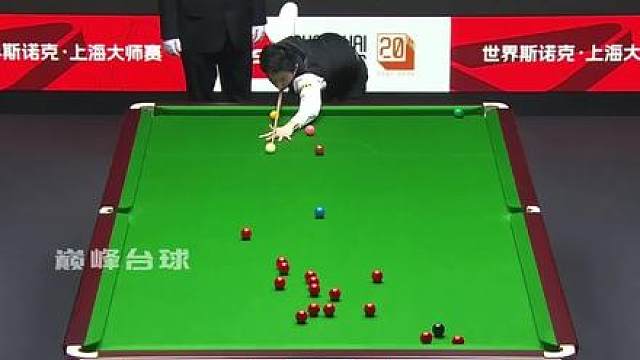 虽败犹荣！上海大师赛半决赛，吴宜泽以6‑10憾负特鲁姆普无缘决赛！