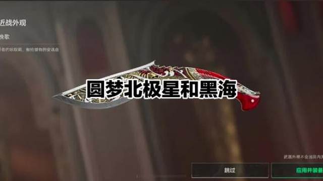 圆梦北极星和黑海