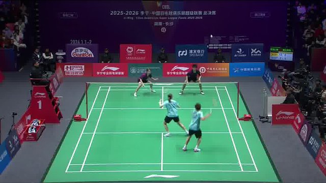 蒋振邦/魏雅欣连续下压体系 杀吊结合依靠配合持续施压