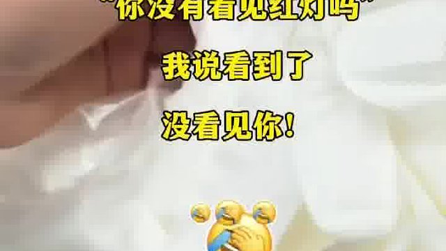 今天出门被交警拦住了
