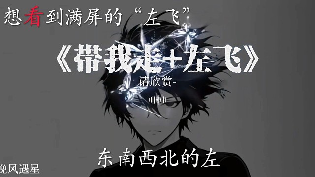 我叫 左飞 东南西北的左 展翅翱翔的飞.