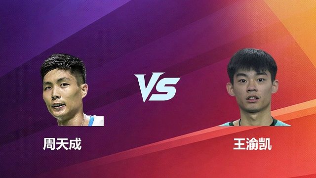 【回放】男单 周天成 VS 王渝凯 1/4 赛 2026 中国台北羽毛球公开赛 水叔