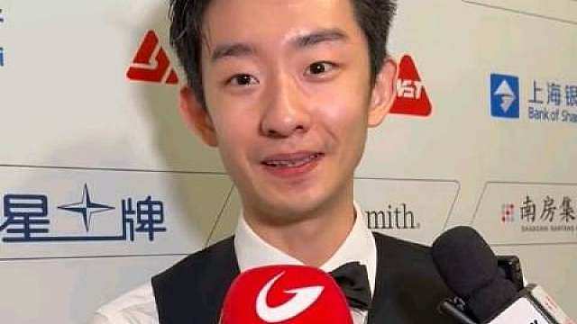 吴宜泽在赛后说道：“他（特鲁姆普）毕竟是世界第一，他的水平有目共睹，下半场他很少给我机会，打得非常好