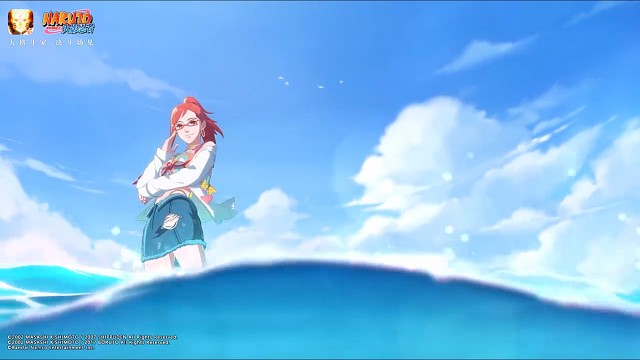 火影忍者手游 - “浪花翻涌，沙滩逐夏”
夏日的海风拂过椰林，红色发梢点缀无边海浪；夕阳西下，飘带扬
