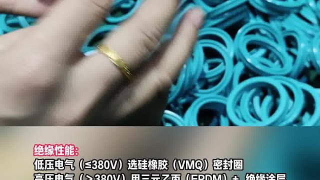 电气设备密封圈选型核心技巧：绝缘性   防水等级防漏电还耐潮！#电气设备 #密封件 #聚氨酯