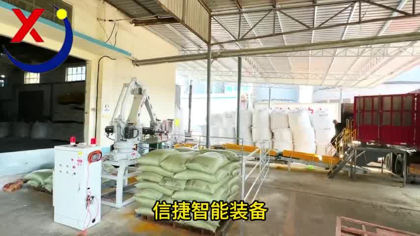 科技的意义不就是为了让人更像人吗，全自动卸车码垛机器人